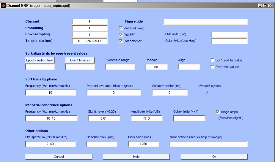ERP Image Window