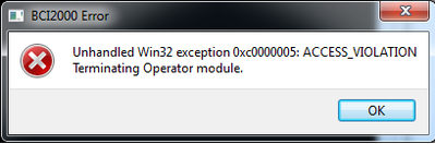 Error Message