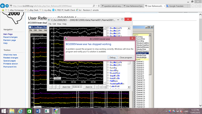 the picture of BCI2000Viewer