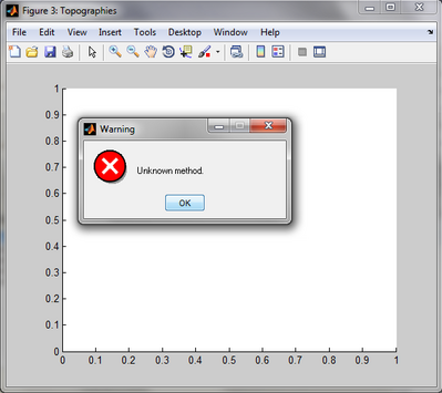 This is what the error looks like
